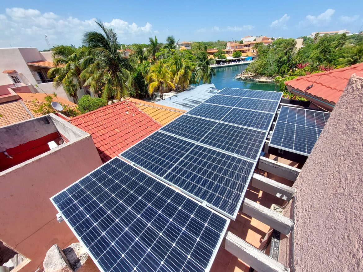 “sustainable homes riviera maya solar villa”