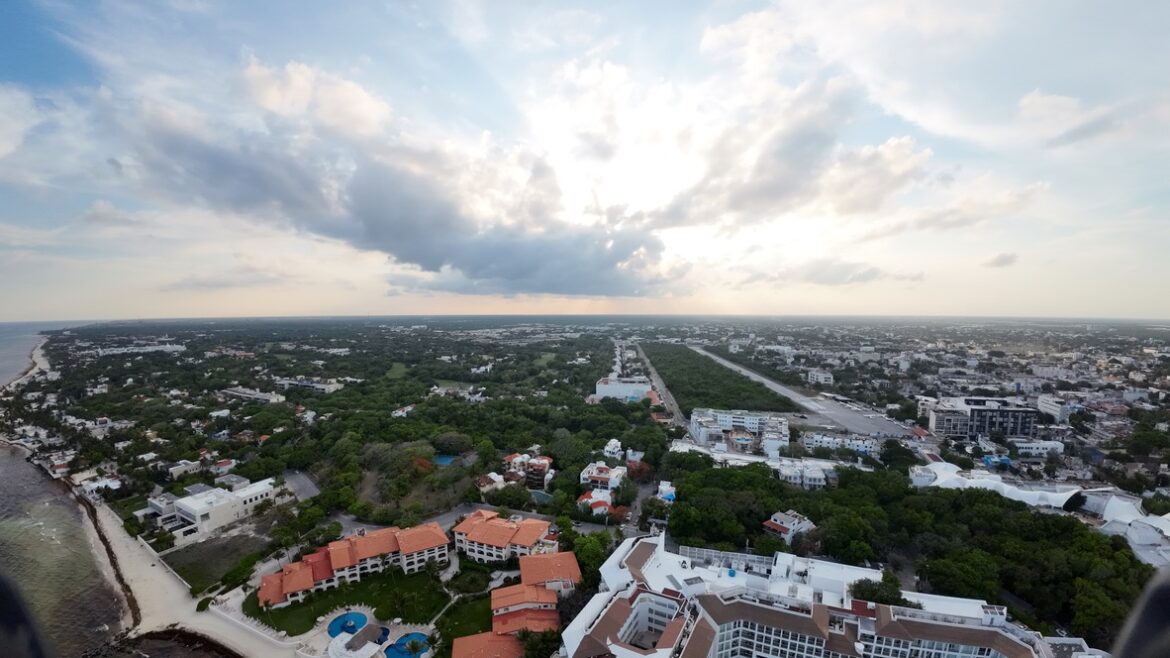 “puerto aventuras real estate market 2026 aerial view”